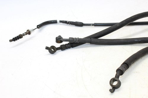 2007 Kawasaki Ninja 650r Ex650a Brake Hoses Lines And Cable Set