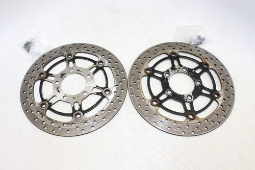 2003 Suzuki Sv650 Front Left Right Brake Rotors Discs