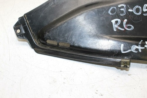 03-05 Yamaha Yzf R6 Left Inner Fairing Cowl Panel Trim OEM