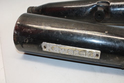 1983 Kawasaki Gpz750 Zx750a Exhaust Pipe Muffler Slip On Can Silencer