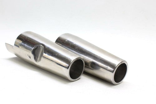 05-10 Suzuki Boulevard C50 Front Fork Upper Cover Top Guard Shield Cowl OEM