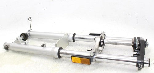 1989 Suzuki Gs500e Complete Front End Forks Suspension Triple Tree OEM