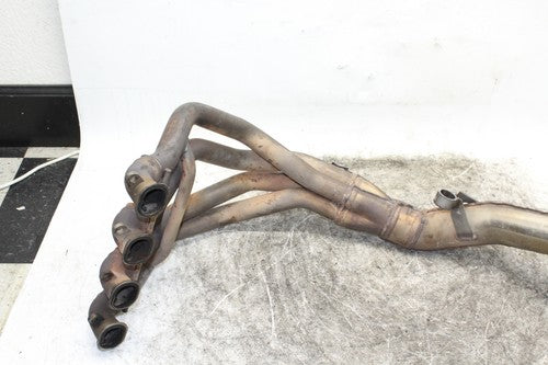 2001 Triumph Tt600 Full Exhaust System Headers Pipe Muffler
