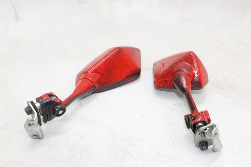 2008-12 Kawasaki Ninja 250r Ex250j Rear View Mirror Set Pair Mirrors