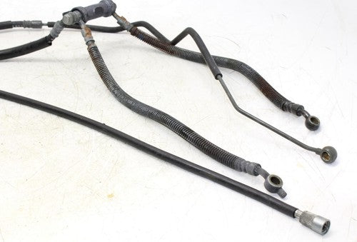 01-05 Kawasaki Zrx1200 Speedometer Cable Speedo Line/Brake Hoses Set OEM