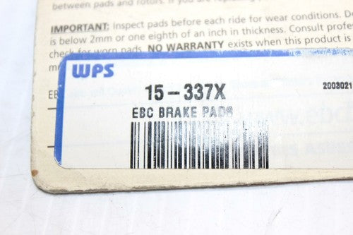 EBC FA337X 15-337X Brake Pad8