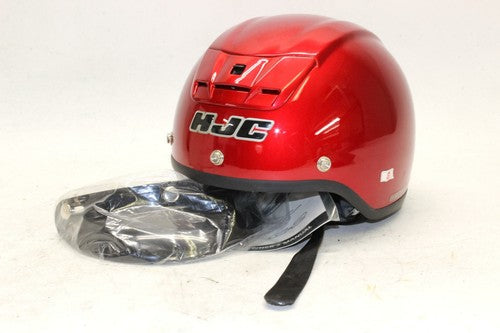 New HJC Motorcycle RED Helmet Small