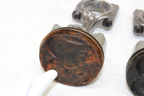 2002 Yamaha Yzf R6 Engine Motor Block Pistons