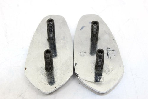 1999-2007 Yamaha R6 Yzf-R6 Yzfr6 Chrome Mirror Plugs Oem