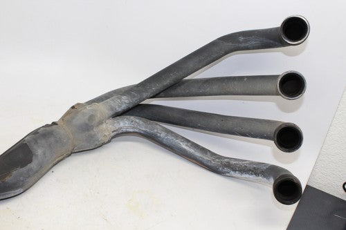 2002 Kawasaki Zrx1200 Full Exhaust System Headers Pipe Muffler OEM