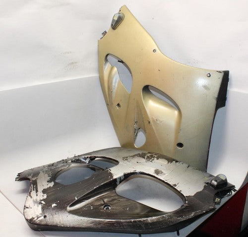 1997 Suzuki Gsxr750 Mid Upper Side Fairing Cowl Plastic Pair