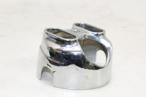 2007 Yamaha Vino 125 Yj125 Front Center Chrome Cowl Fairing OEM