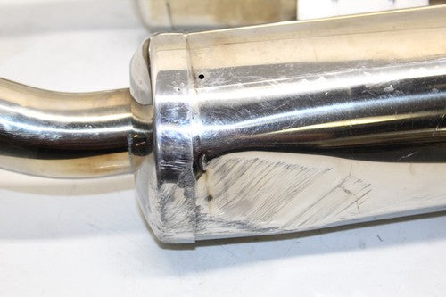 2010 Kawasaki Ninja Zx14 Zx1400c Exhaust Pipe Muffler Slip On Can Silencer