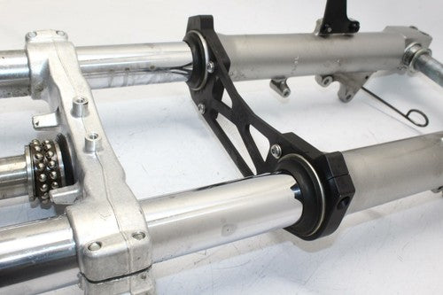 2003 KAWASAKI ZZR1200 OEM COMPLETE FRONT END FORKS TRIPLE TREES HANDLEBARS