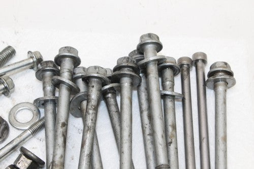 2007 06-15 Yamaha FZ1 FZ1-S Engine Mounting Bolts Hardware Motor Screws OEM