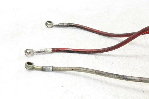 02-03 Yamaha Yzf R1 Brake Caliper Hoses Lines OEM