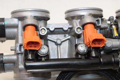 2013 Kawasaki Ninja Zx6r Zx636 Abs Main Fuel Injectors / Throttle Bodies