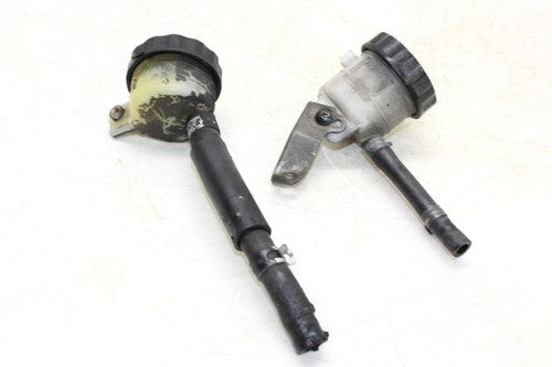 98-99 Kawasaki Ninja Zx9r Zx900f Brake Master Fluid Reservoir Tank Bottles