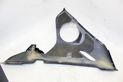 2009 Yamaha Yzf R6s Left Lower Bottom Belly Side Fairing Cowl