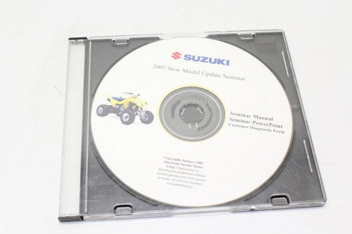 2007 Suzuki New Model Update Seminar Disc