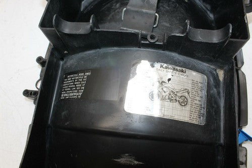 06-08 Kawasaki Ninja 650r Ex650a Rear Back Tail SET Undertail Battery Tray Plast