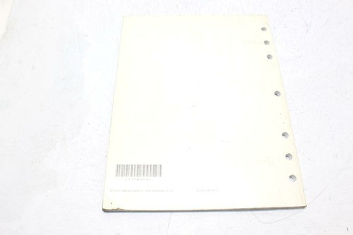 Yamaha Service Manual BOOK Warrantry& Y.E.S. Handbook 2003