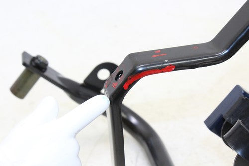 2009 Yamaha Zuma 125 Yw125 Upper Fairing Mirror Gauges Stay Bracket