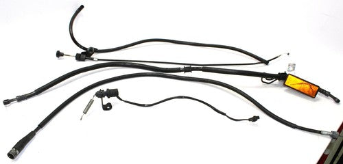 2008 Yamaha V Star 650 Xvs650 Custom Choke Cable, Brake Hose, Throttle Cable