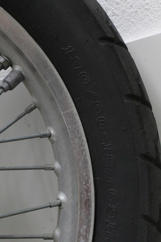 1996 Husaberg Fe350 Te350 Rear Back Wheel Rim Tire W/ Sprocket OEM