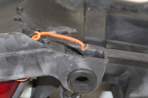 1987-90 Honda Cbr600f Rear Taillight Brake Light W/ Fairing Battery Trey OEM