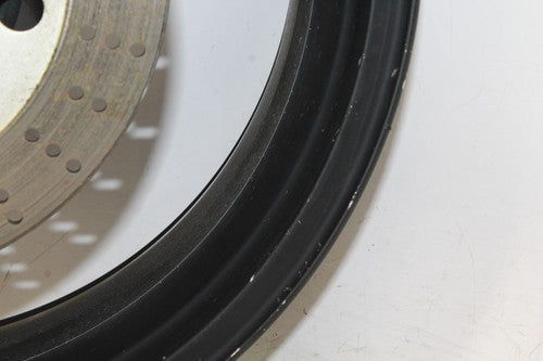2001 Kawasaki Zrx1200 Rear Back Wheel Rim With Rotor