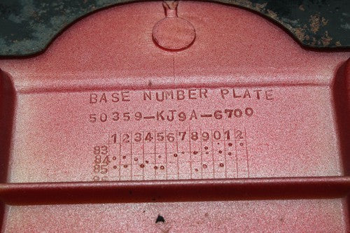 1986 Honda Elite 150 Ch150 Rear Back Fender Mud Guard 50359-KJ9A-6700