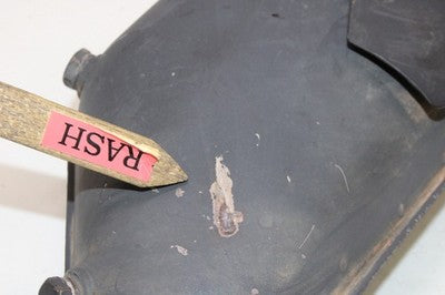 11-18 KAWASAKI KLR650 OEM EXHAUST PIPE MUFFLER SLIP ON CAN SILENCER