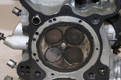 02-09 HONDA INTERCEPTOR 800 VFR800 OEM REAR ENGINE TOP END CYLINDER HEAD