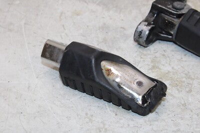 1991 KAWASAKI NINJA 500 OEM FRONT FOOT RESTS PEGS STEPS SET PAIR