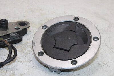 07-08 KAWASAKI NINJA ZX6R OEM FUEL TANK GAS CAP W SEAT LOCK !NO KEY!