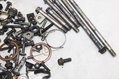 2002 KAWASAKI NINJA ZX6R ZX600J OEM ENGINE MOUNTING BOLTS HARDWARE MOTOR SCREWS
