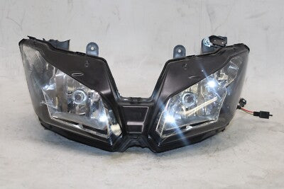 13-16 KAWASAKI NINJA 300 OEM FRONT HEADLIGHT HEAD LIGHT LAMP