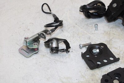 18-23 KAWASAKI NINJA 400 OEM IGNITION LOCK KEY SET W/ GAS CAP AND SEAT LOCK