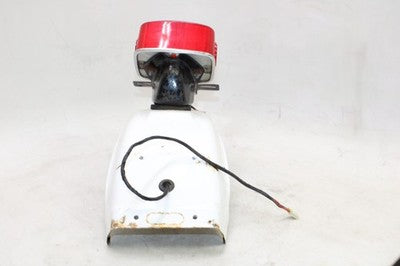 1996 KAWASAKI KZ1000P POLICE OEM REAR BACK WHEEL FENDER MUD GUARD W TAIL LIGHT