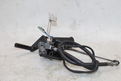 96-09 KAWASAKI VULCAN 500 EN500C LTD OEM RIGHT FRONT FOOT REST PEG W BRAKE PEDAL