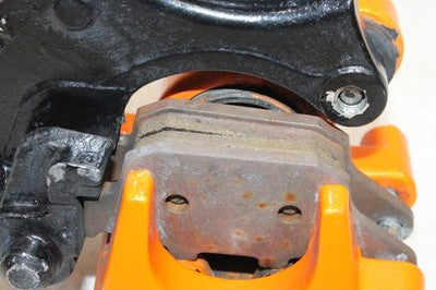 2001 BUELL BLAST P3 OEM REAR BACK BRAKE CALIPER W MOUNT BRACKET