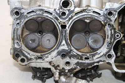 02-09 HONDA INTERCEPTOR 800 VFR800A ABS OEM REAR ENGINE TOP END CYLINDER HEAD