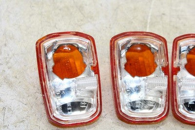 06-07 KAWASAKI NINJA 250R EX250F OEM RIGHT REAR TURN SIGNAL LENSE COVER SET