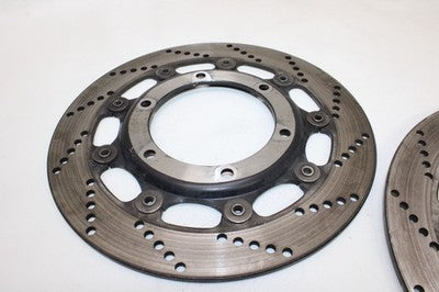 1997 TRIUMPH TROPHY 900 OEM FRONT LEFT RIGHT BRAKE ROTORS DISCS