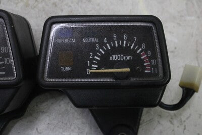 87 YAMAHA XT350 OEM GAUGE SPEEDO TAC METERS ASSEMBLY