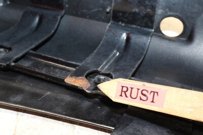 02-03 KAWASAKI ELIMINATOR 125 BN125A OEM REAR BACK WHEEL FENDER MUD GUARD