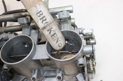 08-09 SUZUKI GSXR 600 OEM MAIN FUEL INJECTORS / THROTTLE BODIES !for Parts Only!