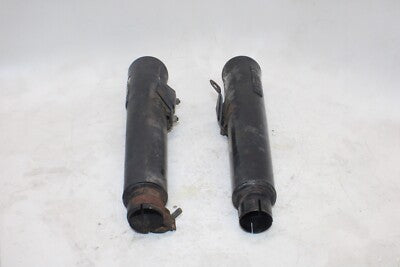 1983 KAWASAKI KZ750N OEM MUFFLER EXHAUST SILENCER PIPE SET PAIR