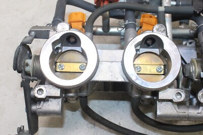 09-17 YAMAHA FZ6R OEM MAIN FUEL INJECTORS / THROTTLE BODIES